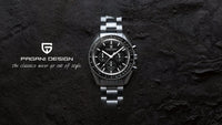 Auto Date Speed Chronograph AR Sapphire Mirror Wrist watch