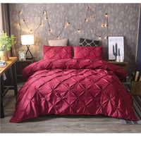 Indulge in Luxury: Pinch Pleat Duvet Cover Set