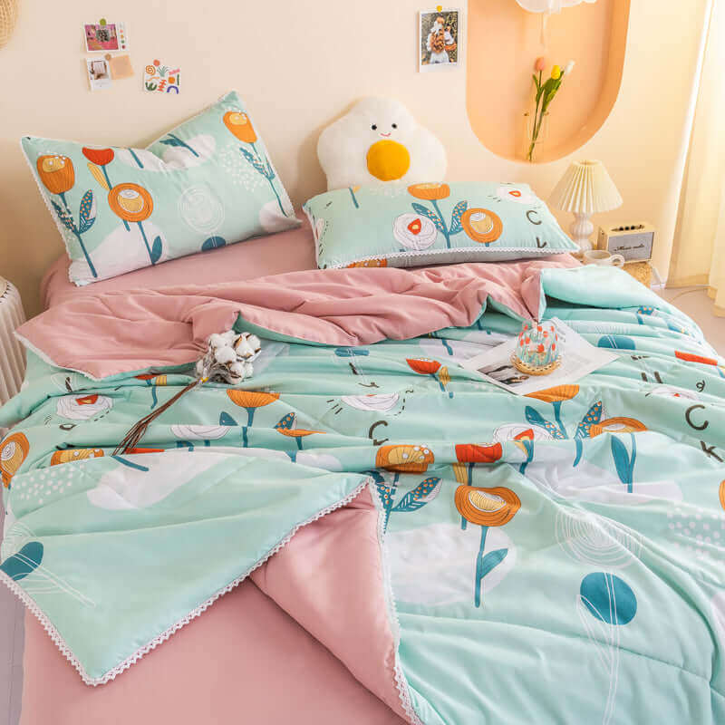 Washed Cotton Summer Cool Quilt