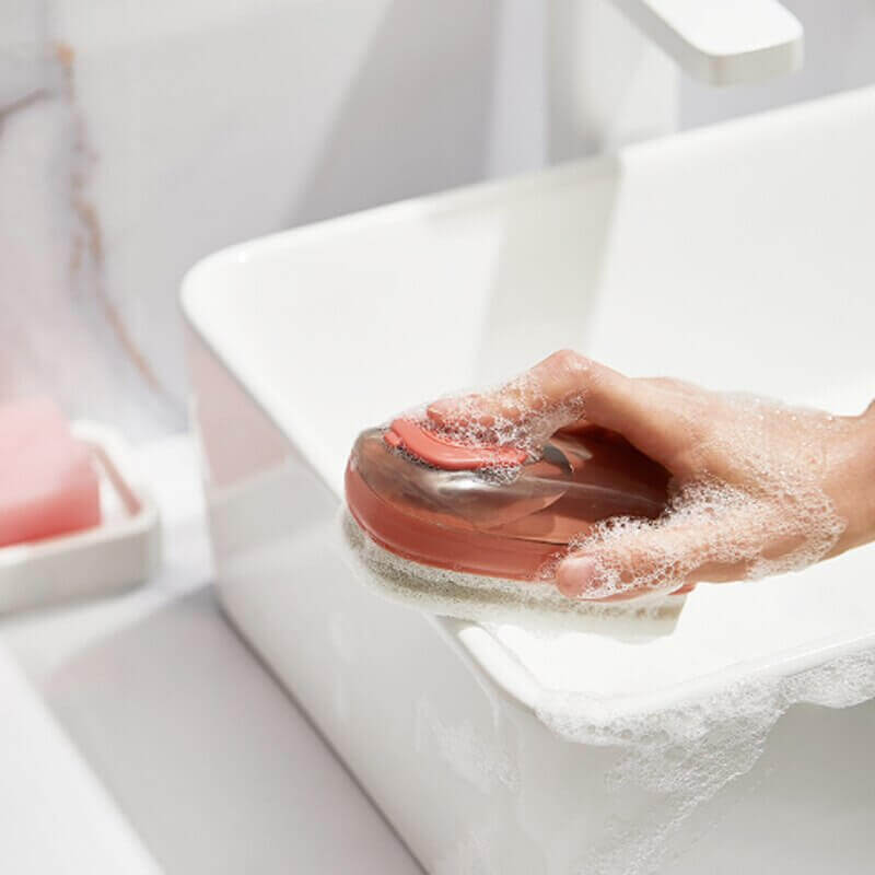 Durable Automatic Liquid Addition Cleaning Brush: Effortless Cleaning with Just One Press