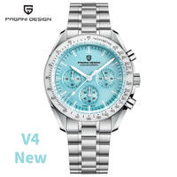 Auto Date Speed Chronograph AR Sapphire Mirror Wrist watch