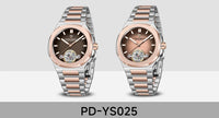 PAGANI DESIGN Tourbillon Men's Watches Rose Gold Luxury Automatic Watch For Men Mechanical Wristwatches AR Sapphire Mirror Clock
