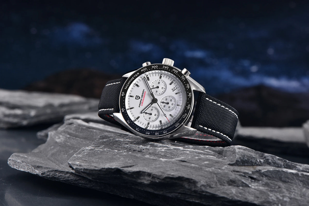 Auto Date Speed Chronograph AR Sapphire Mirror Wrist watch