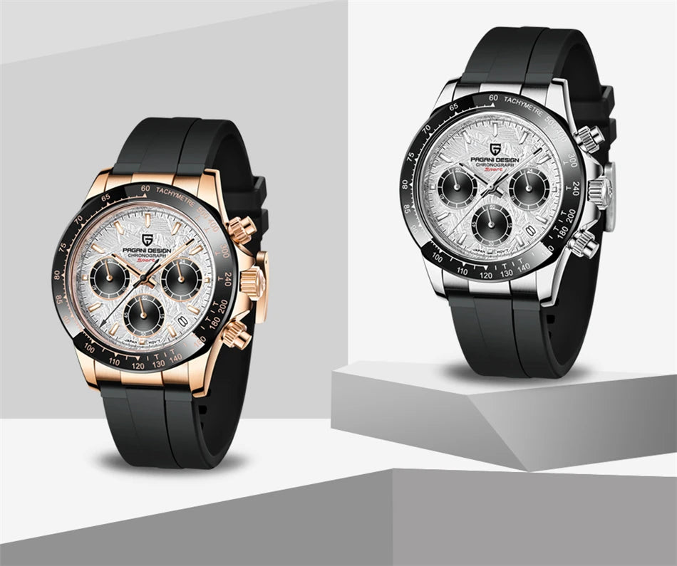 PAGANI Meteorite Dial Sapphire mirror Luminous Waterproof Man watch