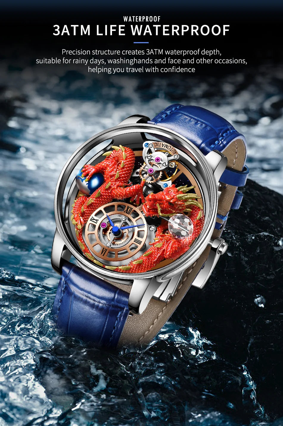 PINDU Design New 3D Dragon Earth