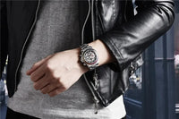 PAGANI Design Men Rainbow Rainbow Dial Stainless Steel Sapphire Watches