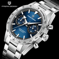 PAGANI DESIGN 2026 NEW Moon Top Brand Quartz Watch For Men Speed Chronograph Waterproof VK64 AR Sapphire Mirror Wristwatch 1766