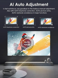 Auto Focus 4K Projector for Movies