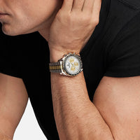 Auto Date Speed Chronograph AR Sapphire Mirror Wrist watch