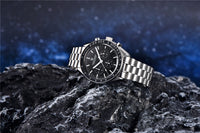 Auto Date Speed Chronograph AR Sapphire Mirror Wrist watch