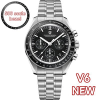 Auto Date Speed Chronograph AR Sapphire Mirror Wrist watch