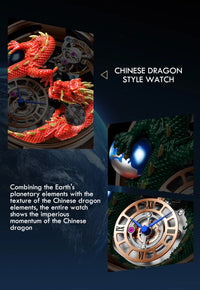 PINDU Design New 3D Dragon Earth