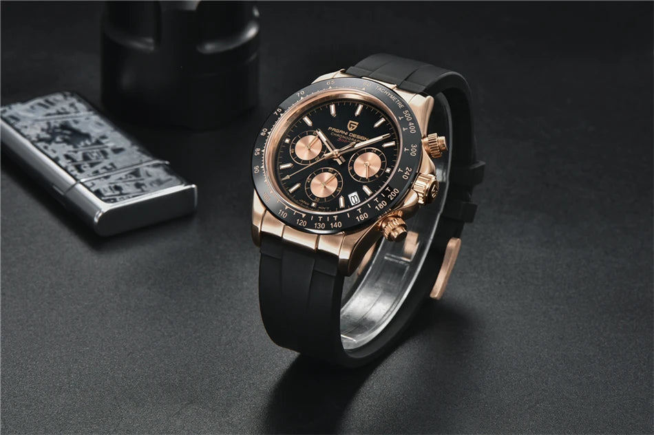 PAGANI Meteorite Dial Sapphire mirror Luminous Waterproof Man watch