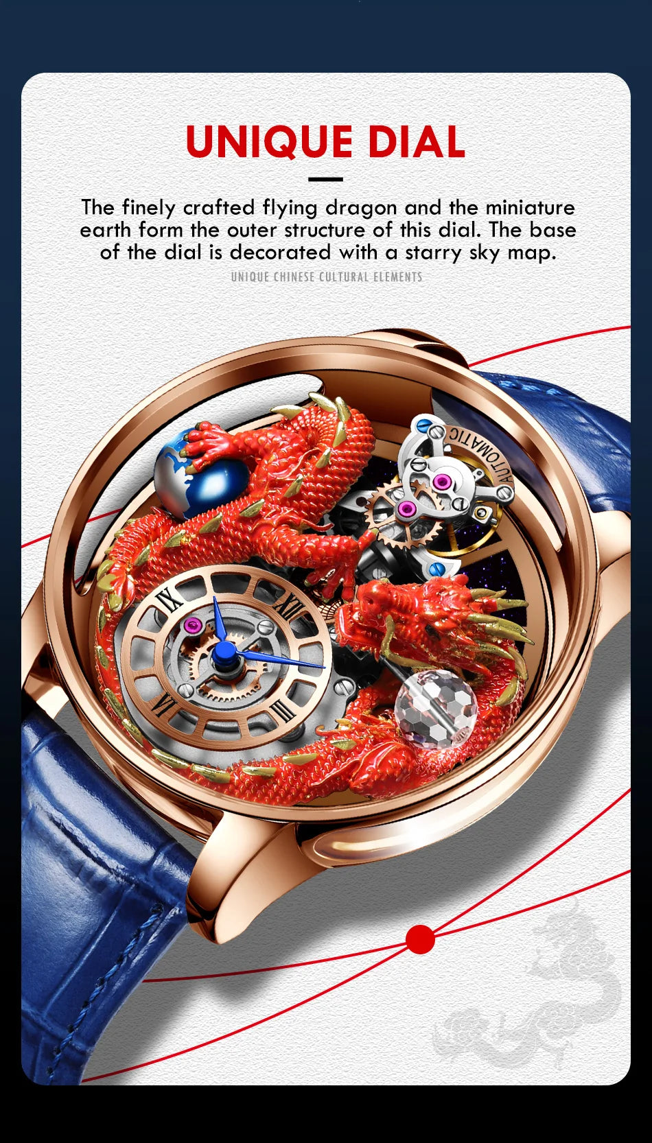 PINDU Design New 3D Dragon Earth