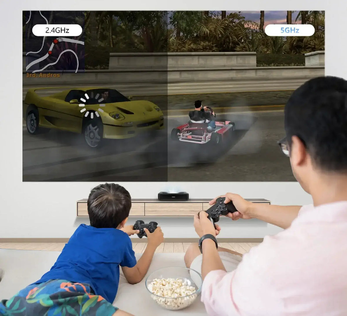 Ultra Short Throw 4k Laser Projector
