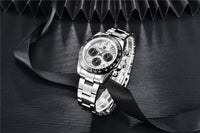 PAGANI DESIGN V2 40MM Meteorite dial Men Quartz Watches Sapphire Retro Chronograph  Waterproof Watch For Men Reloj0 hombr