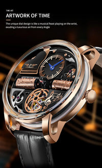 Stainless steel Sapphire Glass God Father Watch