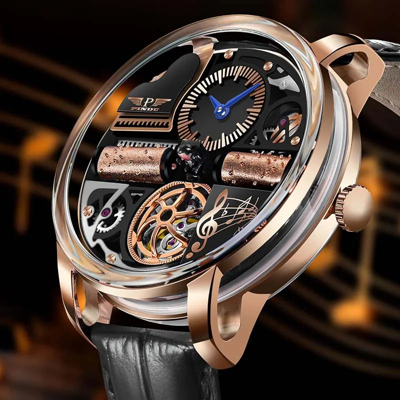 Stainless steel Sapphire Glass God Father Watch