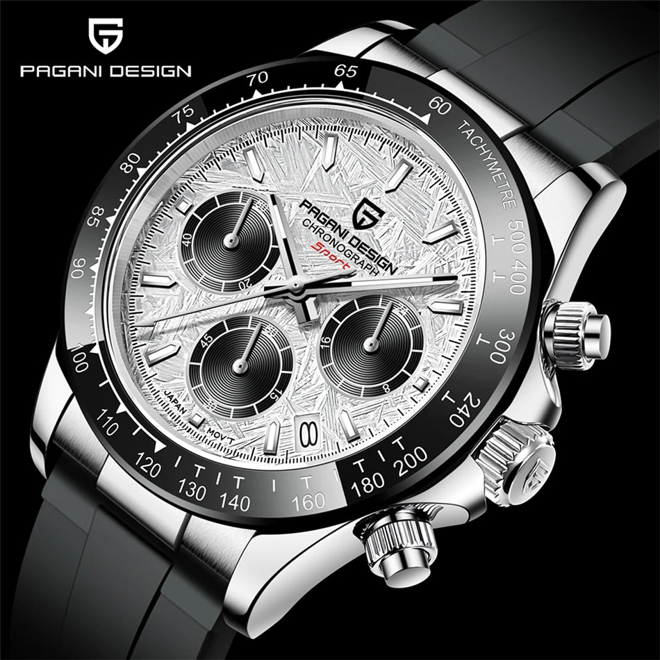 PAGANI Meteorite Dial Sapphire mirror Luminous Waterproof Man watch