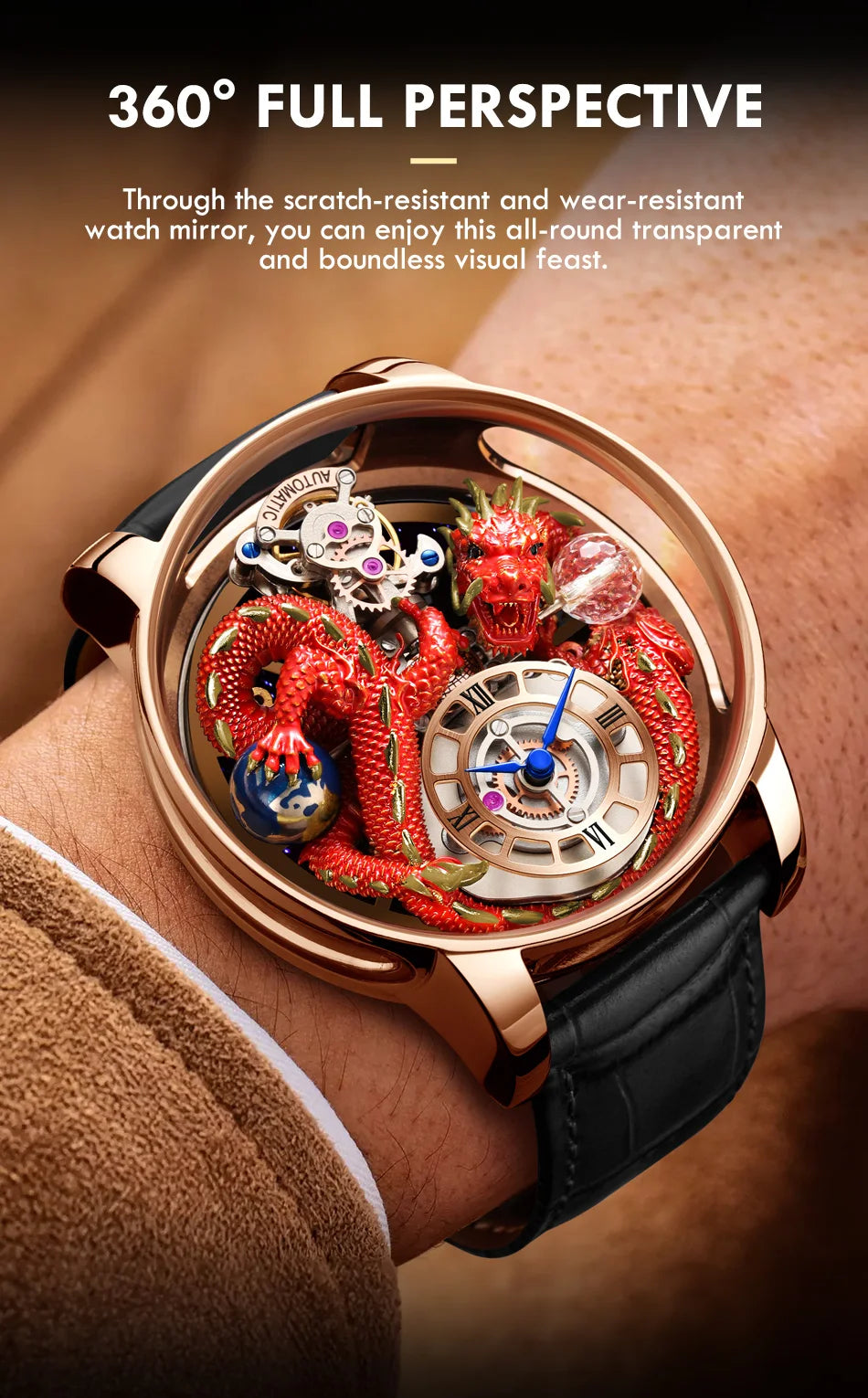 PINDU Design New 3D Dragon Earth
