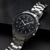 Auto Date Speed Chronograph AR Sapphire Mirror Wrist watch