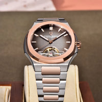 PAGANI DESIGN Tourbillon Men's Watches Rose Gold Luxury Automatic Watch For Men Mechanical Wristwatches AR Sapphire Mirror Clock