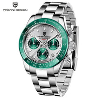 PAGANI DESIGN V2 40MM Meteorite dial Men Quartz Watches Sapphire Retro Chronograph  Waterproof Watch For Men Reloj0 hombr