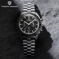 Auto Date Speed Chronograph AR Sapphire Mirror Wrist watch