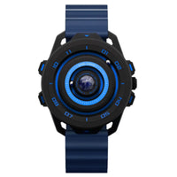 DANIEL GORMAN Red Planet Design Quartz Watch for Men Waterproof Luminous Sport Wristwatch with Magnetic Bead Pointers DG0525Red