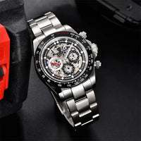 PAGANI Design Men Rainbow Rainbow Dial Stainless Steel Sapphire Watches