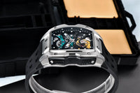 PAGANI DESIGN 42MM New fashion Hollow Back Transparent Movement Luxury Men Watch Sapphire Glass Automatic Men Watches For Men