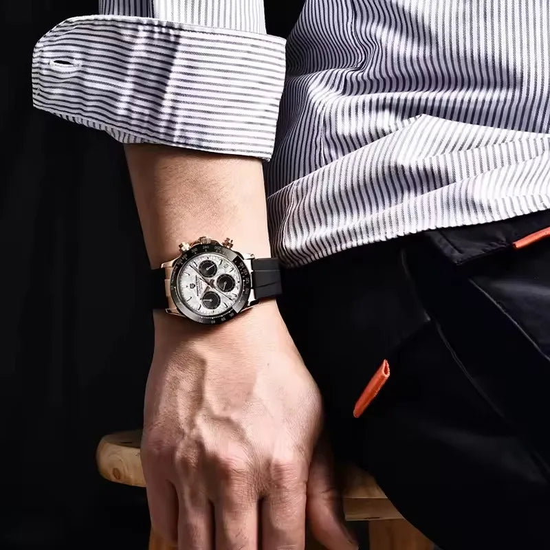 PAGANI Meteorite Dial Sapphire mirror Luminous Waterproof Man watch