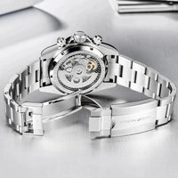 PAGANI Design Men Rainbow Rainbow Dial Stainless Steel Sapphire Watches