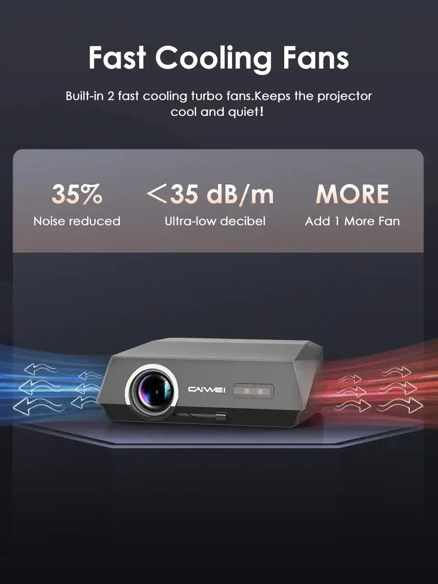 Auto Focus 4K Projector for Movies