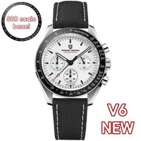 Auto Date Speed Chronograph AR Sapphire Mirror Wrist watch