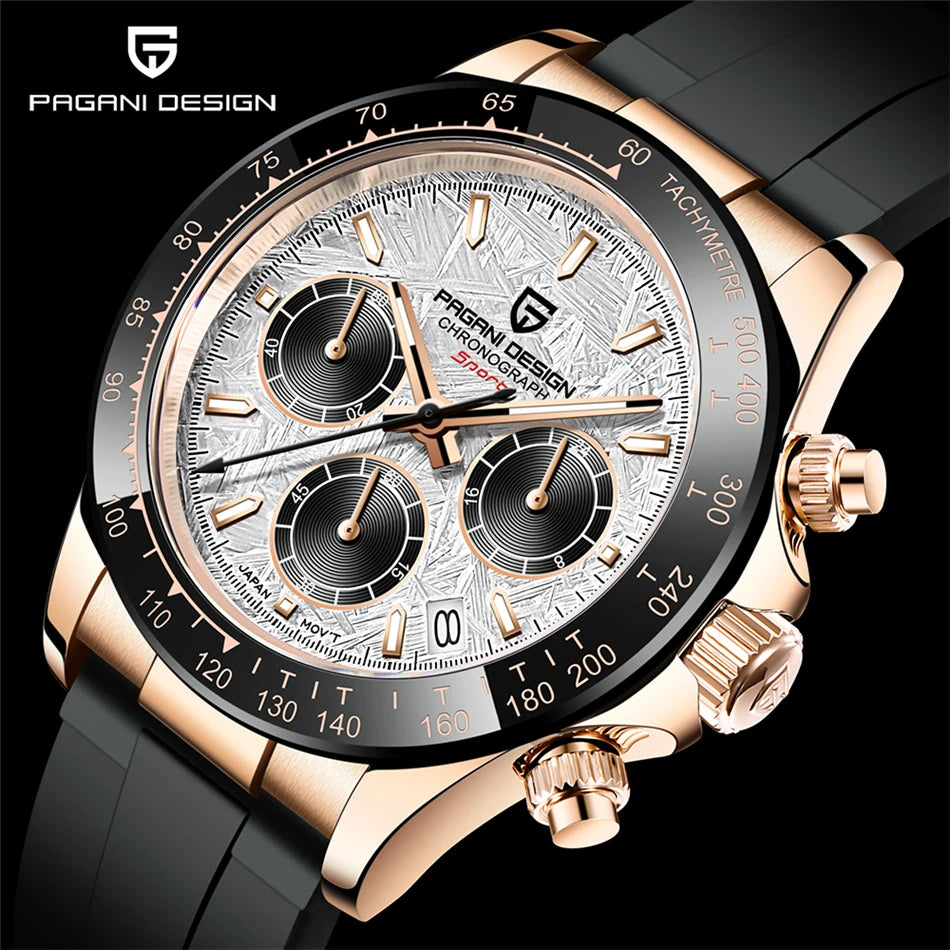 PAGANI Meteorite Dial Sapphire mirror Luminous Waterproof Man watch