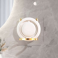 Declutter Your Bathroom: Hair Dryer Shelf Wall Hanging Organizer