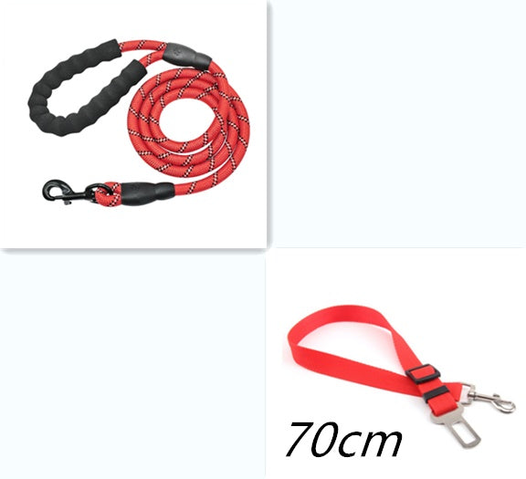 Reflective Dog Leash Nylon Pet Dog Leash