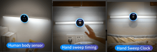 Smart Light Clock with Sensor: Illuminate, Manage, Simplify