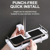 Shower Bar Rack: Sleek and Durable Shower Organization