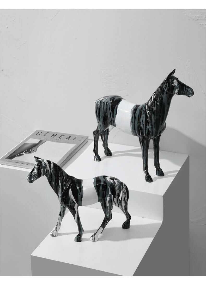 Nordic Light Luxury Horse Decorations