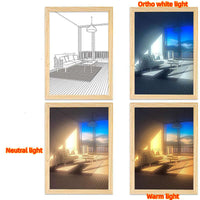 LED Decorative Bedside Painting