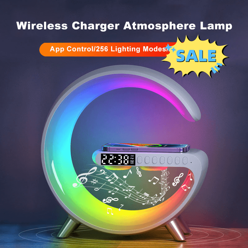 Intelligent LED Lamp Bluetooth Speake Wireless Charger
