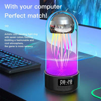 Smart Jellyfish Lamp With Decoration Bluetooth Speaker