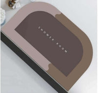 Diatom Mud Soft  Diatomaceous Earth Absorbent Foot Mat