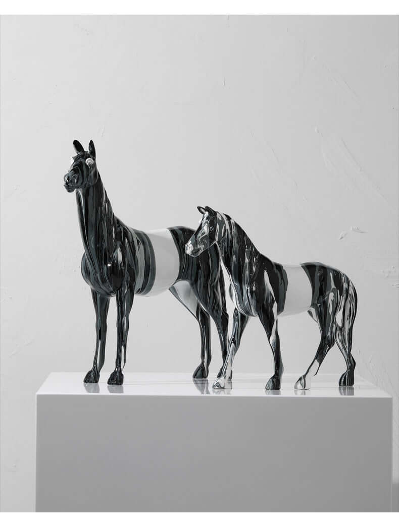 Nordic Light Luxury Horse Decorations