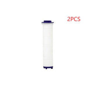 Water Saving Shower Head with 360-Degree Rotation - Pressurized, Built-in Turbofan, Detachable