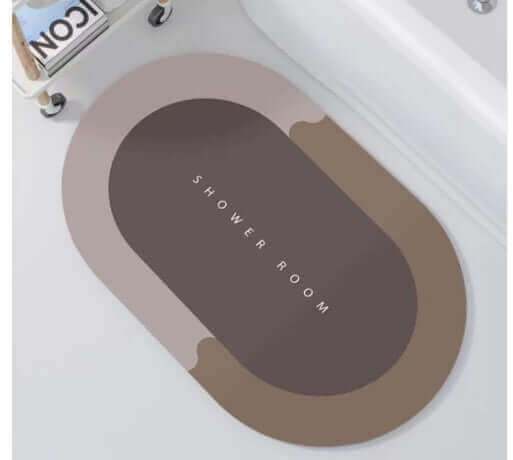 Diatom Mud Soft  Diatomaceous Earth Absorbent Foot Mat