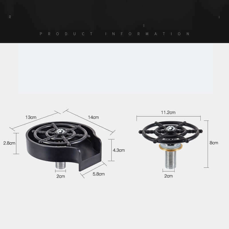 One-Handed Cup Washer: Automatic, Fast, Powerful, and Stylish