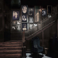 Halloween Deco  3D Face Moving Horror Portrait